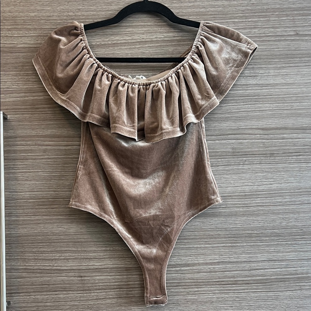 NUDE Velvet Bodysuit